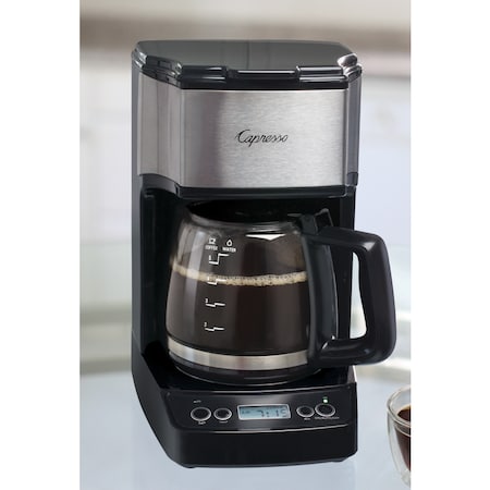 Capresso Capresso 5 cups Black/Silver Coffee Maker 426.05
